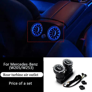 64 Colors Premium Car Interior Ambient Lighting for Mercedes Benz C-class W205/ GLC X253 2015-2021 Dream Color Car Atmosphere Lamp Carputech