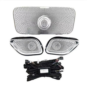 Full Set 64 Colors Car Interior LED Lighting Car Ambient Lighting Kit for Mercedes Benz C-class W206 / GLC X254 2022-2025 Carputech