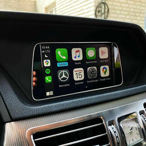 Wireless Carplay Android Auto for Mercedes Benz E Class 2007-2022 with Mirror Link AirPlay Car Play Functions Carputech