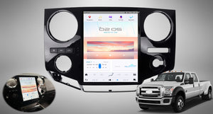 12.1" Tesla-Style Android Screen for Ford F-250 F-350 2009–2016 | Wireless CarPlay & Android Auto Carputech