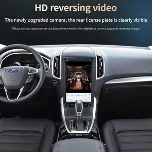 13.6" Qualcomm For Ford Edge 2015-2019 Car Radio Stereo Carplay Upgrade Tesla Style Screen Android Auto GPS Navigation Multimedia Player Carputech