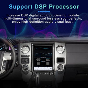 12.1" Tesla Style Screen For Ford Expedition 2015-2017 Android 13 Multimedia Player Car Radio GPS Wireless Carplay Android Auto Carputech