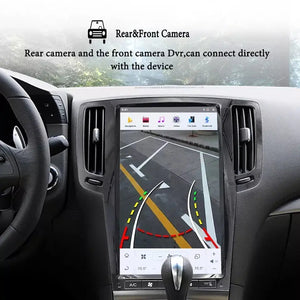 13.6" Qualcomm For Infiniti G35 2007-2013 Car Radio Stereo Carplay Upgrade Tesla Style Screen Android Auto GPS Navigation Multimedia Player Carputech