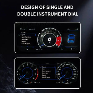 For Volkswagen VW Passat/CC/TIGUAN/GOLF 6 2010-2023 12.3" LCD Digital Dashboard Cluster Car Panel Speedometer Virtual Cockpit - Carputech