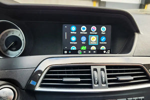 Wireless Carplay Android Auto for Mercedes Benz C Class W204 2007-2017 with Mirror Link AirPlay Car Play Functions Carputech