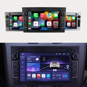 For Opel Astra H J Vectra Vauxhall Antara Zafira Corsa C D Vivaro Meriva Veda Android 12.0 Car Radio wireless CarPlay Android Auto Carputech
