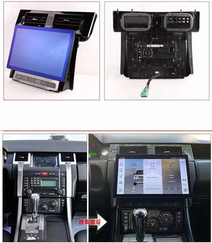 13.3 Inch Vertical Screen CARPLAY ANDROID 13.0 AUTORADIO Car Multimedia Player for Range Rover Sport 2005-2009 Radio Stereo Head Unit For Land Rover Carputech