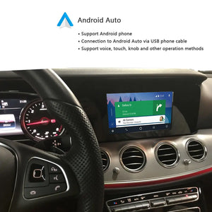 Wireless CarPlay AndroidAuto Smart Module for Mercedes-Benz W213 7 8 inch 12.3 inch screen 5G NTG 5.5 Mirroring Carputech