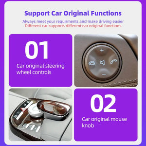 Carputech Wireless Apple CarPlay & Android Auto Retrofit for Mercedes-Benz S-Class W221 (2006–2012) – NTG 3.0 / NTG 3.5 Systems Carputech