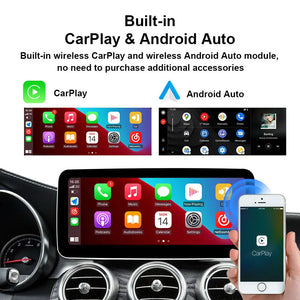 8+128GB Android13.0 Car Radio For Mercedes-Benz S W221 W222 2005-2013 Car Auto Stereo GPS Navigation Multimedia Player Head Unit Carputech
