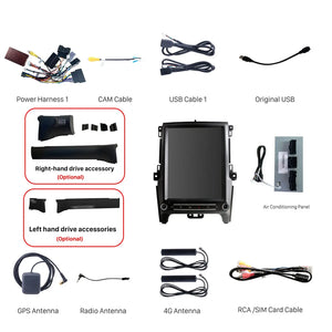 Carputech Android 12 13‘’Tesla Screen Car Radio Media Player For Ford Ranger/Everest 2015 2016 2017 2018 2019 2020 2021 GPS Navig HeadUnit Carputech