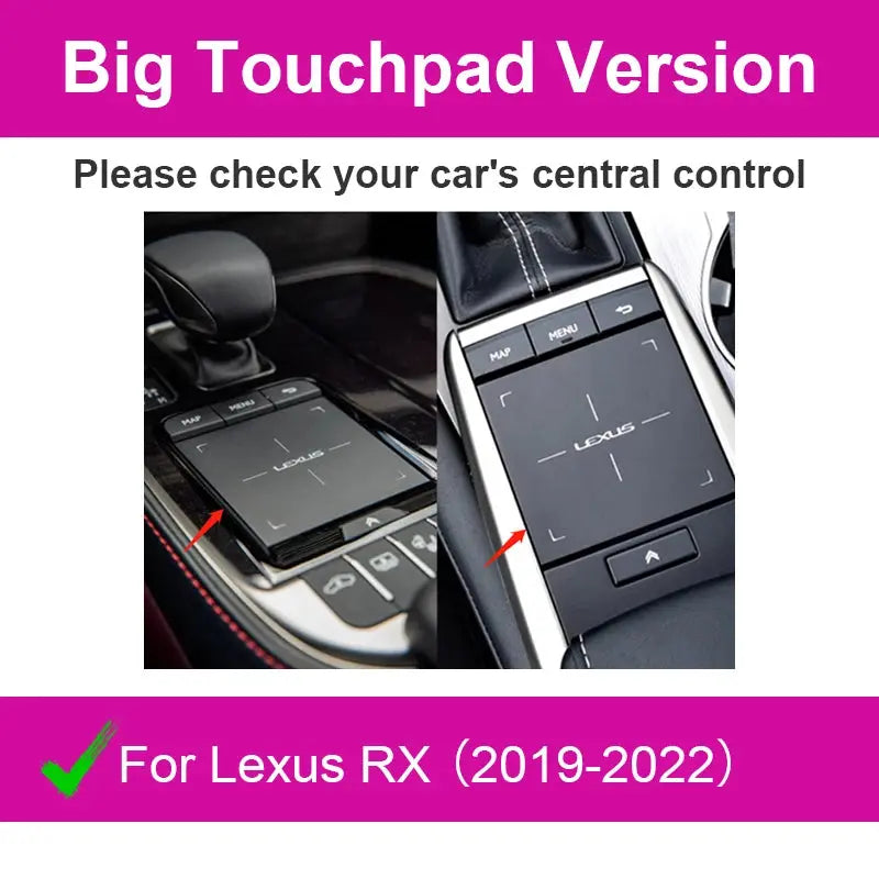 Wireless CarPlay for Lexus RX 2012-2022, with Android Auto Mirror Link AirPlay Car Play Navigation Functions Carputech