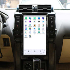 13,6 "Qualcomm pour Toyota Prado 2010-2018 autoradio stéréo Carplay mise à niveau écran de style Tesla Android Auto GPS Navigation lecteur multimédia