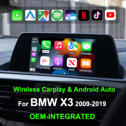 BMW X3 2009-2019 | Apple Carplay & Android Auto Module