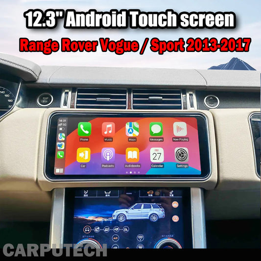 12.3" Touch Screen For Land Rover Range Rover Sport / Vogue Android 13 Multimedia Player Car Radio GPS Wireless Carplay Android Auto