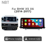 10.25" Wireless Apple CarPlay Android Auto Linux Car Radio Multimedia Screen for BMW X5 X6 E70 E71 F15 F16 2007-2017 Head Unit Video Carputech