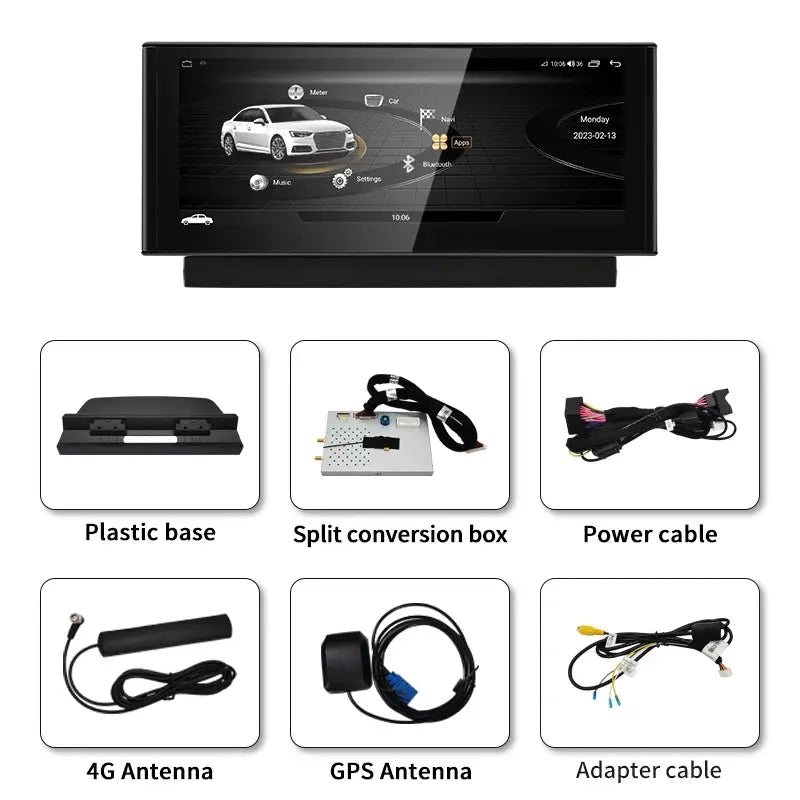10.25inch 8Core Android13 Wireless CarPlay AUTO For AUDI Q2 Automobile Intelligence System Car Multimedia Screen GPS Navigation Carputech