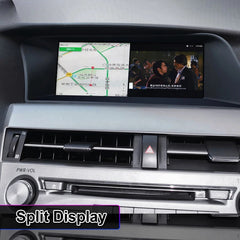 10.25 Inches for Lexus RX270 RX350 RX450H 2009-2015 Car Radio Multimedia Player Wireless CarPlay Android Auto Upgrade Android Touch Screen