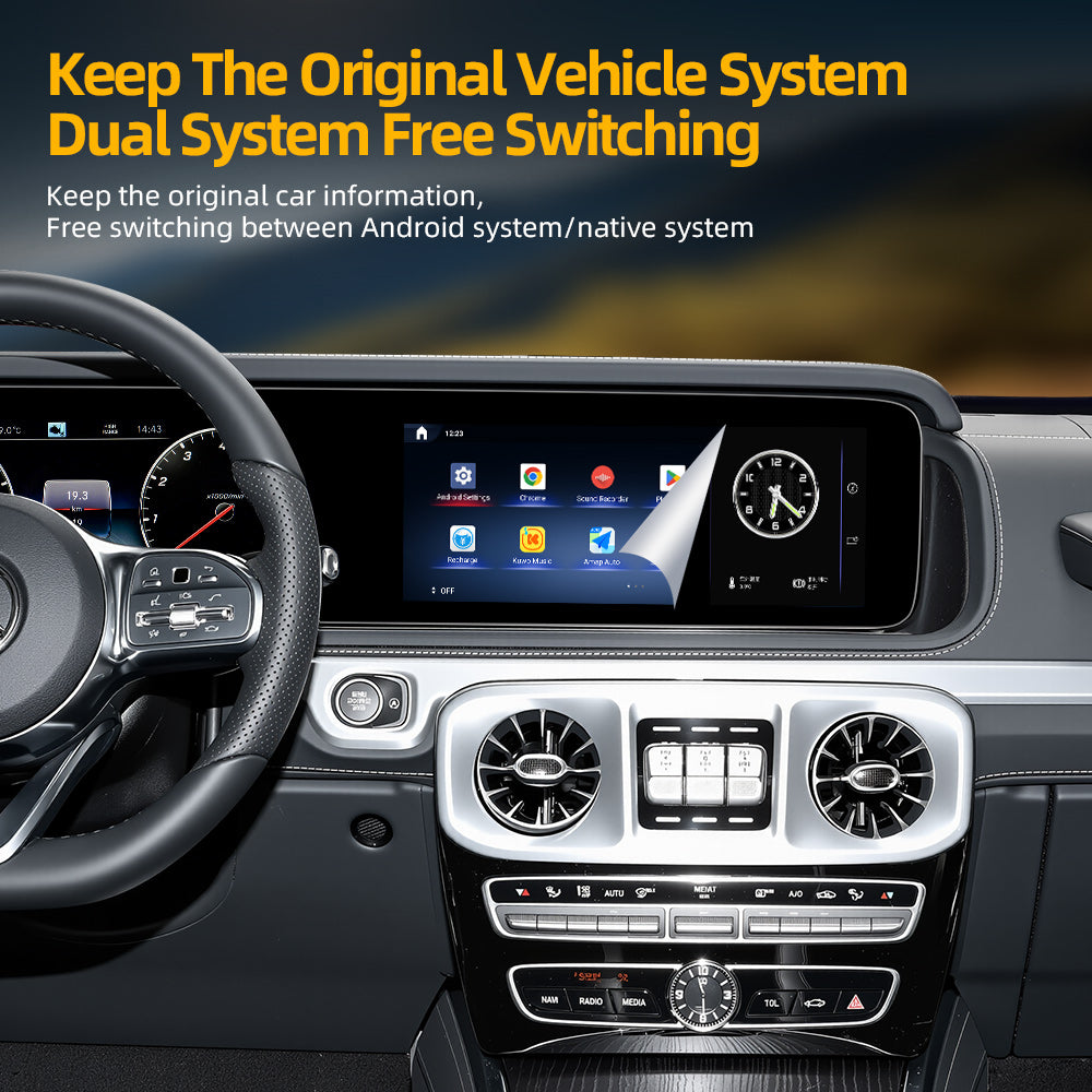 24.6'' For Mercedes-Benz G-Class 2019-2024 Android Screen