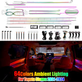 Upgrade Symphony Led Car Interior Ambient Lighting for Toyota Sienna 2021-2024 Strip Decoration Accessories Carputech