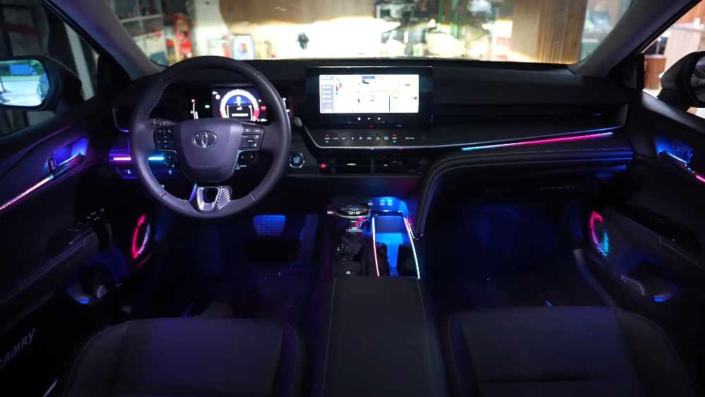 64 Colors Dynamic Ambient Light for Toyota Camry 9th Gen 2024-2026 Car Interior LED Lighting Upgrade Kit Accessories