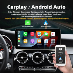 Lecteur multimédia de voiture Android 12,3 pouces pour Mercedes A CLA GLA W176 C117 X156 WIFI SIM 8 cœurs 1920 * 720 Carplay GPS Navi Radio stéréo 