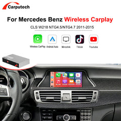 Wireless CarPlay Android Auto for Mercedes Benz CLS W218 NTG4.5/NTG4.7 2011-2015, with Mirror Link AirPlay Car Play