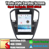 10.4" For Opel Insignia 2009-2013 Car Radio Headunit Stereo Carplay Upgrade Tesla Style Screen Android Auto GPS Navigation Multimedia Player Carputech