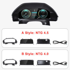 Für Mercedes Benz E-Klasse W212 NTG 4.5 4.0 2010-2015 12,3 Zoll LCD Digital Dashboard Cluster Auto Panel Tacho Virtuelles Cockpit 