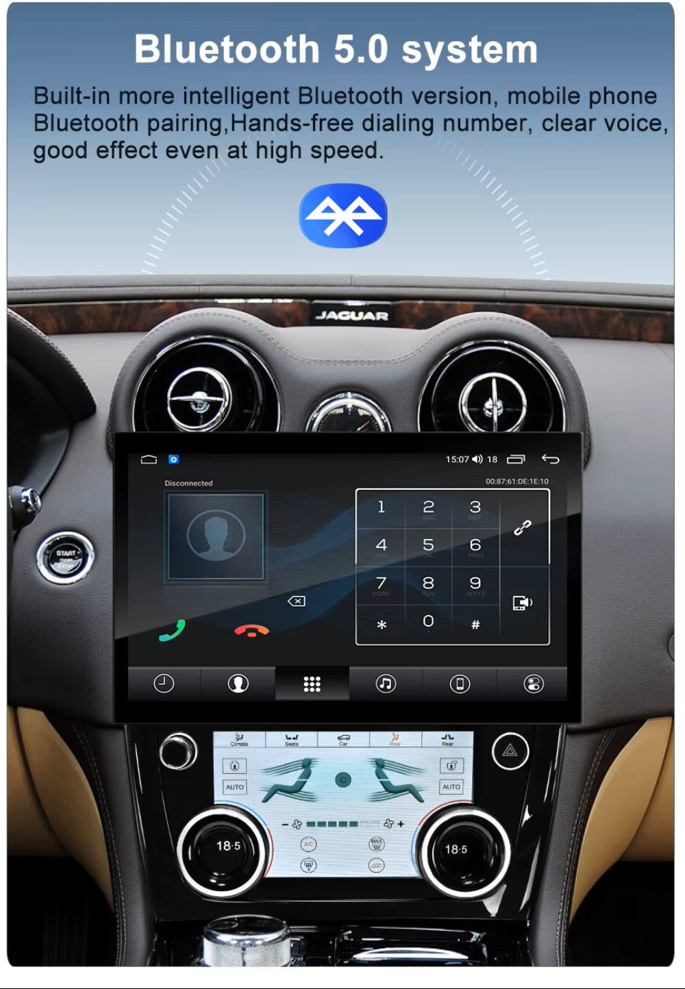 13'' For Jaguar XJ XJL XJR 351 2010-2019 Android Screen