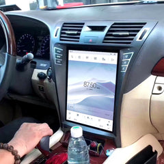 12,1 Zoll Qualcomm für Lexus LS460 LS600 2006–2015 Autoradio-Stereo-Carplay-Upgrade Tesla-Stil-Bildschirm Android Auto GPS-Navigation Multimedia-Player