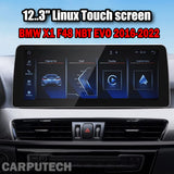 12.3 inch For BMW X1 F48 2016-2022 NBT EVO Linux Infotainment Navigation System Car Multimedia Touch Screen Head Unit Car Radio GPS