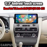 12.3 "Android 14 Nissan Amanda Patrol Y62 Infiniti QX56 QX80 2010-2023 Navigation Screen Car Radio Multimedia Player Carputech