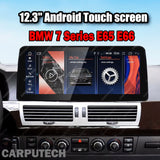 New Android 14 12.3 inches For BMW 7 Series E65 E66 GPS Navigation Screen Upgrade ID8 Car Multimedia Center System Touch Screen Head Unit Car Radio GPS