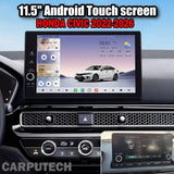 12.3'' For HONDA CIVIC 2022-2026 Android Screen Infotainment Navigation System Car Multimedia Touch Screen Head Unit Car Radio GPS