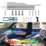 Ambient Lighting Upgrade Kit for Cadillac LYRIQ 2022-2024 Interior LED Light Accessories Trim