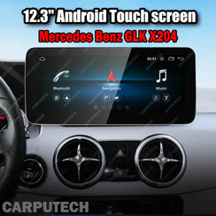 For Mercedes Benz GLK X204 GPS NAVI NGT4.0 4.5 Wireless CarPlay & Android Auto 12.3 Inch Touch Screen Snapdragon665 Android13 Car GPS Stereo Multimedia Car Radio Headunit