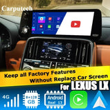 Lexus LX Android13 base Navigation Video Interface box Apple CarPlay & Android Auto Upgrade Module Carputech