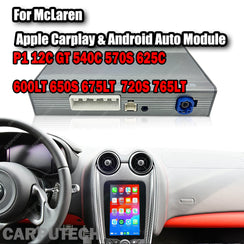 McLaren P1 12C GT 540C 570S 625C 600LT 650S 675LT  720S 765LT Apple Carplay & Android Auto Module Smart Box Mirror Link AirPlay