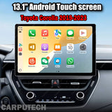 13.1 inch For Toyota Corolla 2019-2023 Infotainment Navigation System Car Multimedia Touch Screen Head Unit Android Car Radio GPS