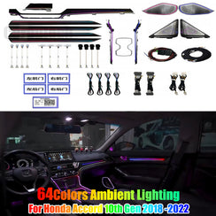 Symphony Dynamic Ambient Lighting for Honda Accord 10th Gen 2018 -2022 Interior LED Lighting Upgrade Trim Accessories