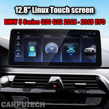 12.8 inch For BMW 5 Series G30 G32 2018 - 2019 EVO Linux Infotainment Navigation System Car Multimedia Touch Screen Head Unit Car Radio GPS
