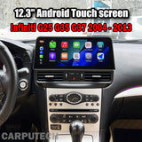 12.3'' For Infiniti G25 G35 G37 2004 - 2013 Android Screen Infotainment Navigation System Car Multimedia Touch Screen Head Unit Car Radio GPS