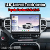 14.6'' For Toyota Tundra 2022-2025 Android Screen Infotainment Navigation System Car Multimedia Touch Screen Head Unit Car Radio GPS