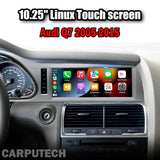 10.25 inch For Audi Q7 2005-2015 MMI 2G 3G Linux Infotainment Navigation System Car Multimedia Touch Screen Head Unit Car Radio GPS