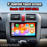 For Honda CRV 2007-2011 Infotainment Navigation System Car Multimedia Touch Screen Head Unit Android14 Car Radio GPS