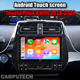 For Toyota Prius XW50 2015-2020 Infotainment Navigation System Car Multimedia Touch Screen Head Unit Android14 Car Radio GPS