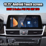 For BMW 2 Series F45 F46 NBT EVO ID6 ID8 Qualcomm Snapdragon Android 14 Wireless CarPlay AUTO Car Multimedia Players GPS Navi 10.25inch HD Touch screen