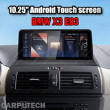 10.25 inches For BMW X3 E83 Infotainment Navigation System Car Multimedia Touch Screen Head Unit Android14 Car Radio GPS