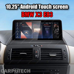 10.25 inches For BMW X3 E83 Infotainment Navigation System Car Multimedia Touch Screen Head Unit Android14 Car Radio GPS